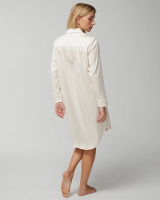 Button-Front Sleepshirt