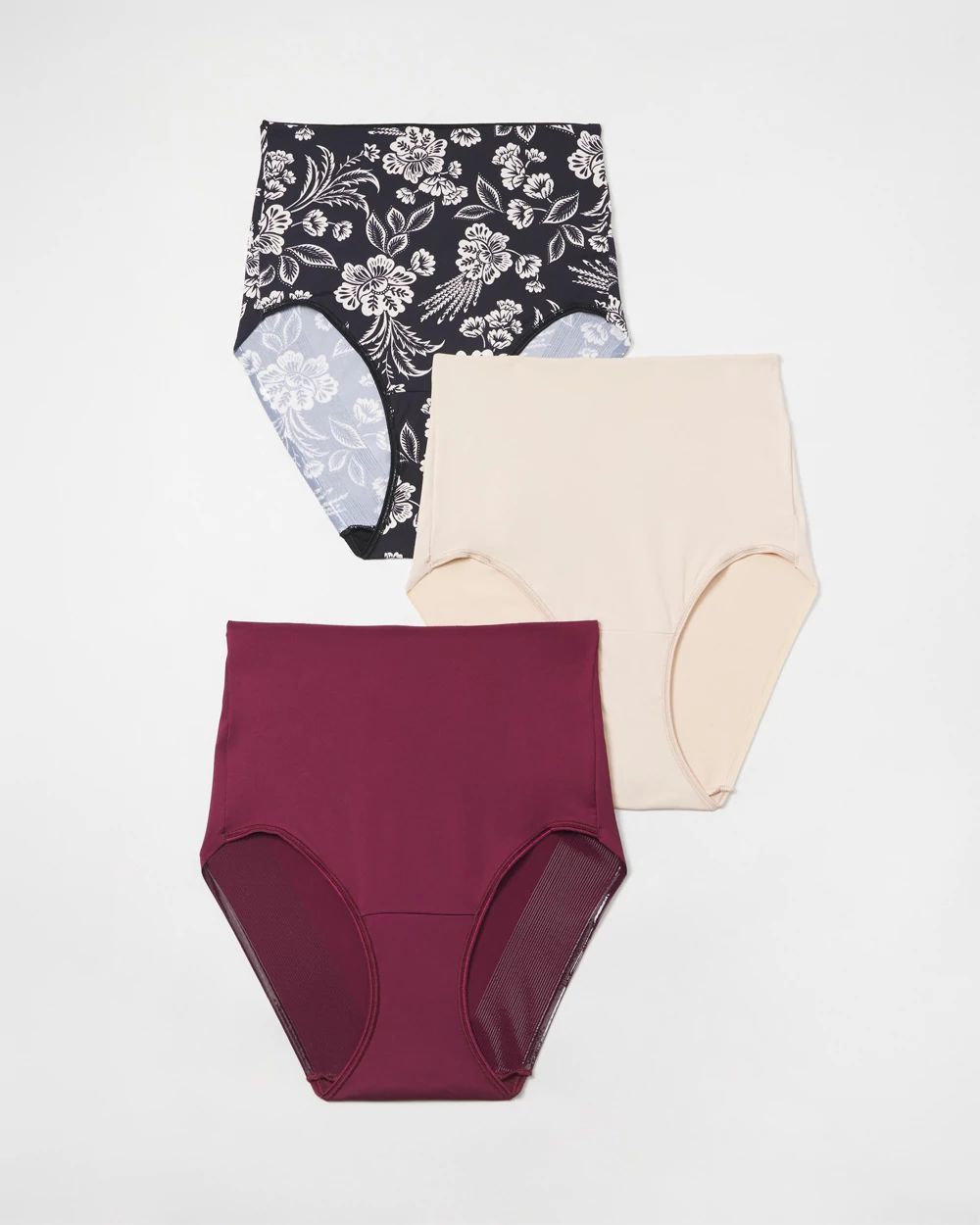 Vanishing Tummy High-Waist Brief Panty 3 Pack