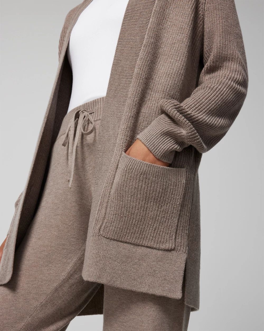 Open-Front Cardigan