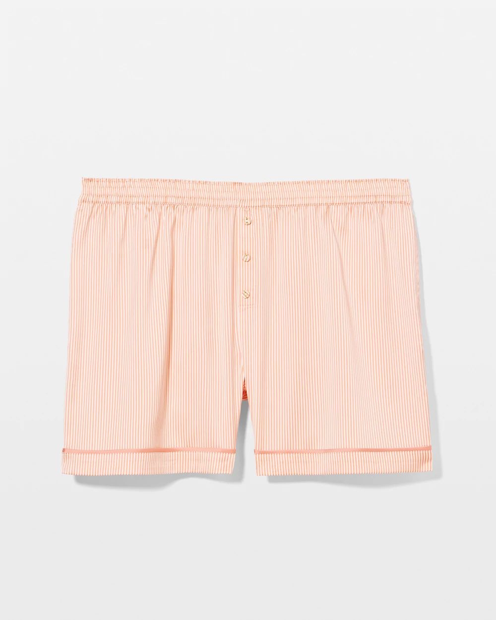 Piped Pajama Shorts