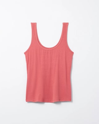 Ribbed Pajama Tank click to view larger image.