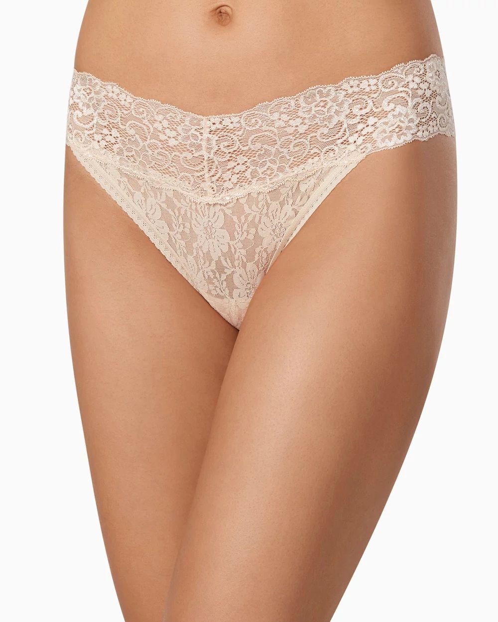 Embraceable Allover Lace Thong