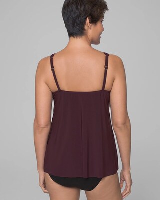 Illusionists Mirage Layered Tankini Swim Top