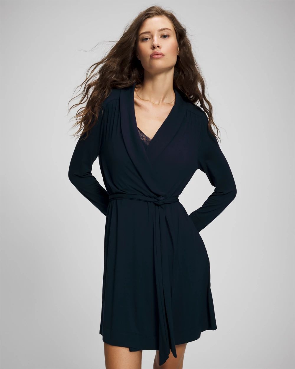 Cool Nights Short Robe