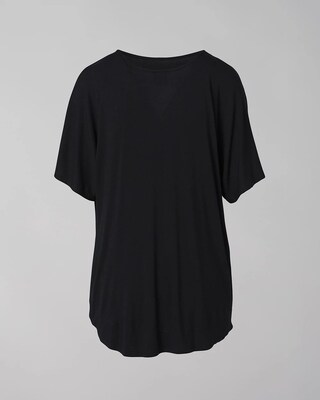 Draped Twist Reversible Tunic