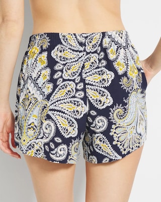 Smocked Waist Pajama Short click to view larger image.