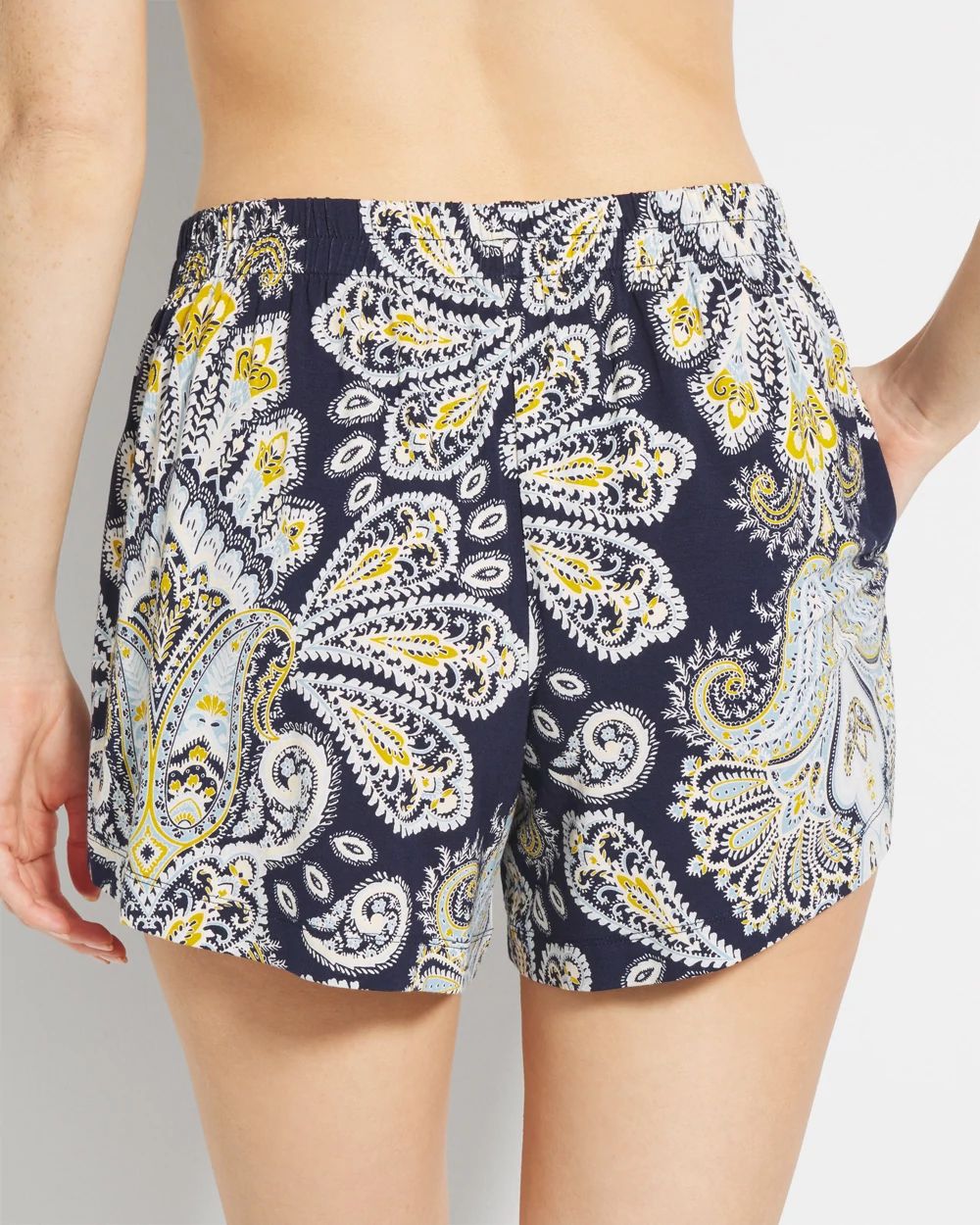 Cool Nights Smocked Waist Pajama Short