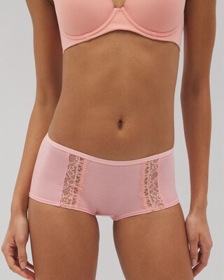 Boyshort Panty with Enchanting Lace