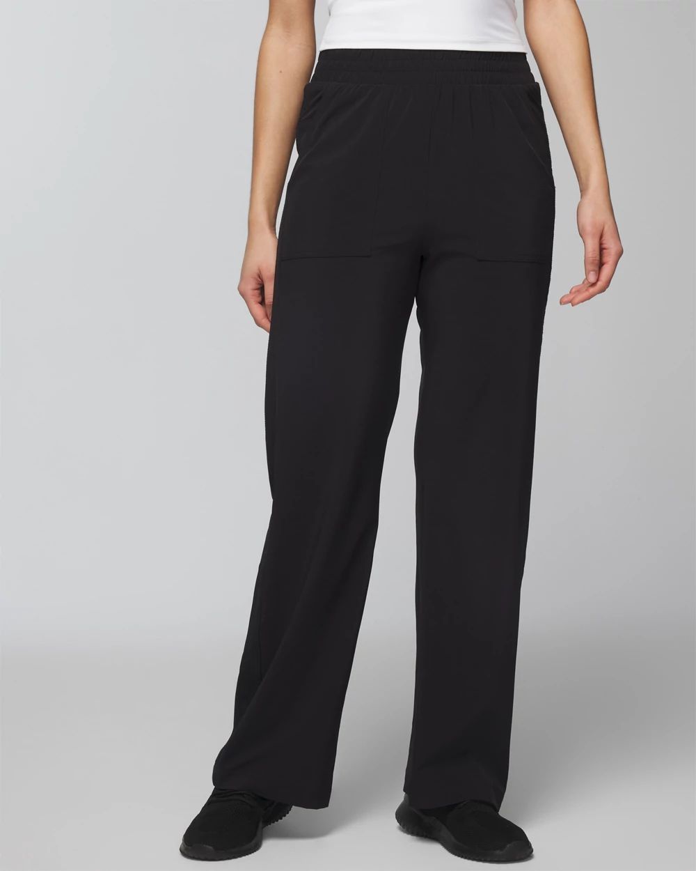 Everstretch Relaxed Wide-Leg Pants