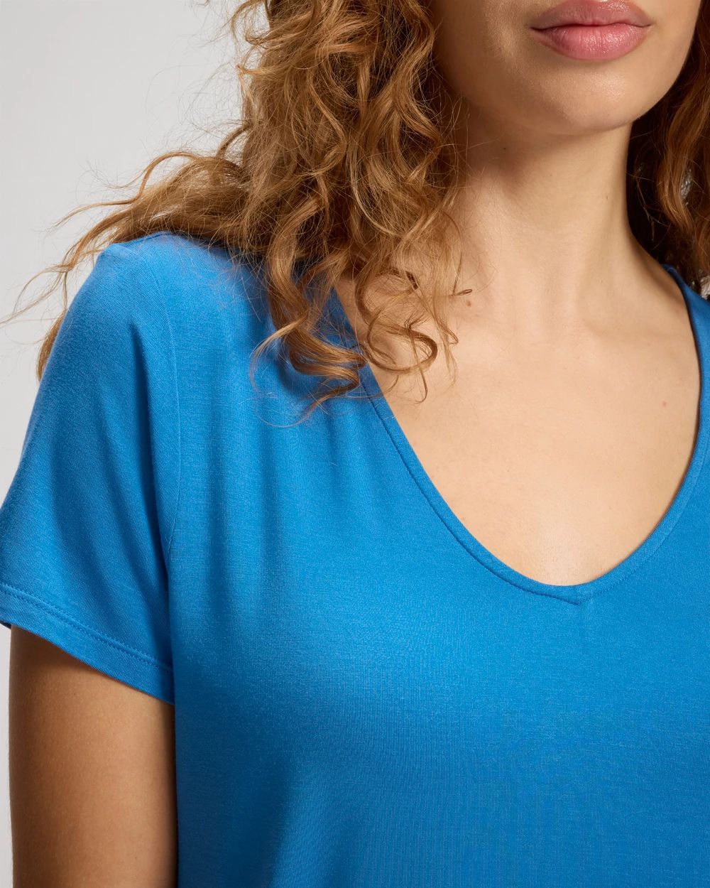 Short Sleeve Pajama Tee click to view larger image.
