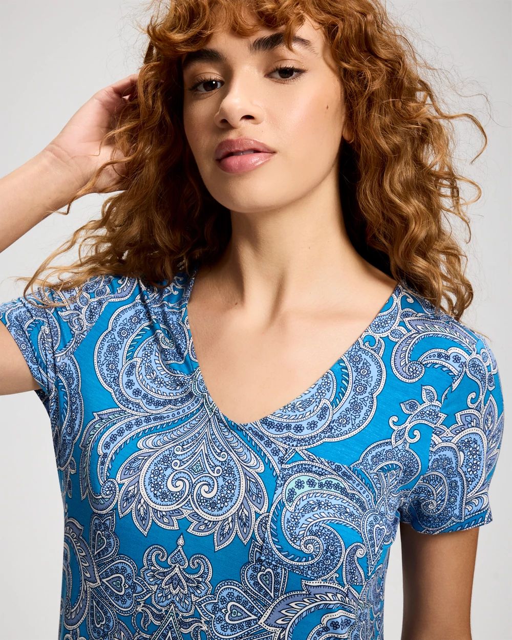 Cool Nights Short Sleeve Long Sleepshirt