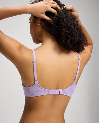 Soma Unlined Balconette Bra with Stretch Lace click to view larger image.