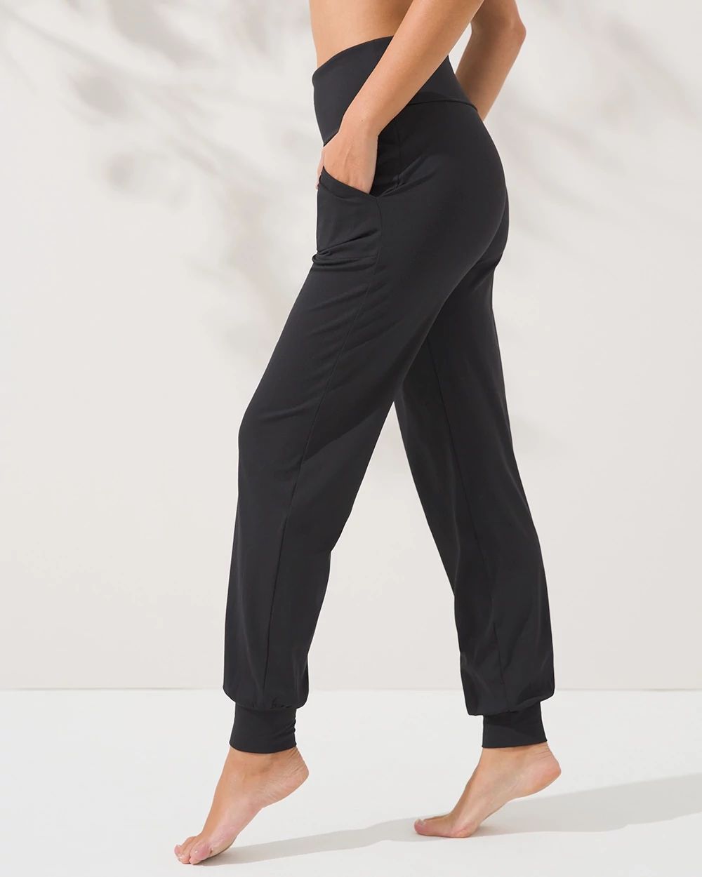 Brushed Jersey Jogger Pants