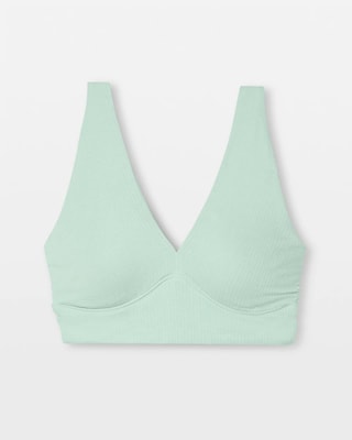 Rib Knit Sleep Bralette click to view larger image.