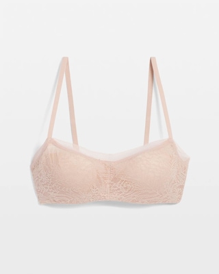 Soma Unlined Balconette Bra with Stretch Lace click to view larger image.