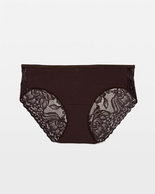 Lace Back Hipster Panty click to view larger image.
