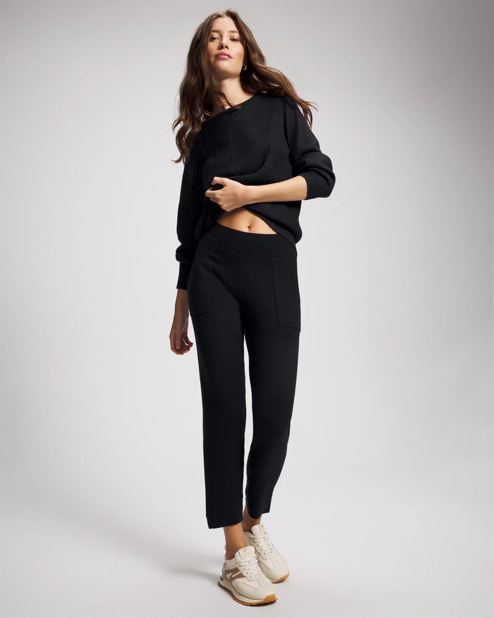 Premier Knit Straight Leg Ankle Pant