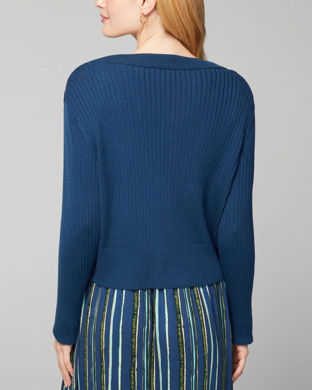 Ribbed Cardigan click to view larger image.