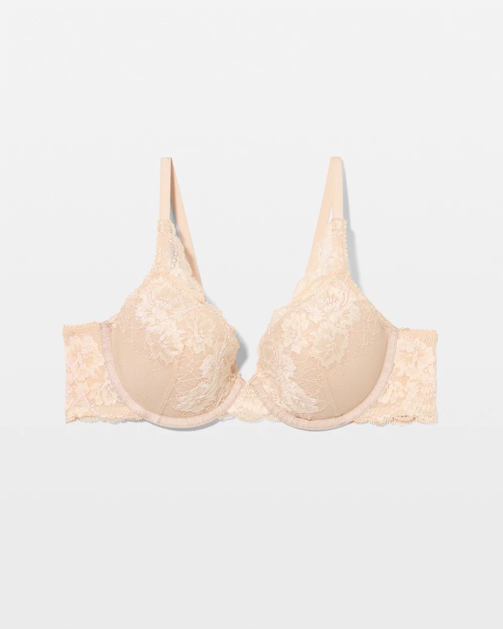 Romantic Lace Lightly Lined Perfect Coverage Bra click to view larger image.