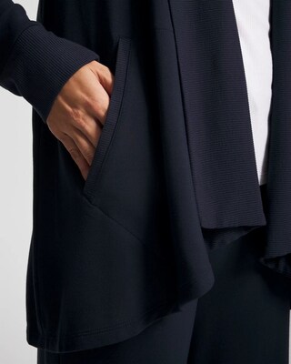 Ultrasoft Fleece Cardigan click to view larger image.