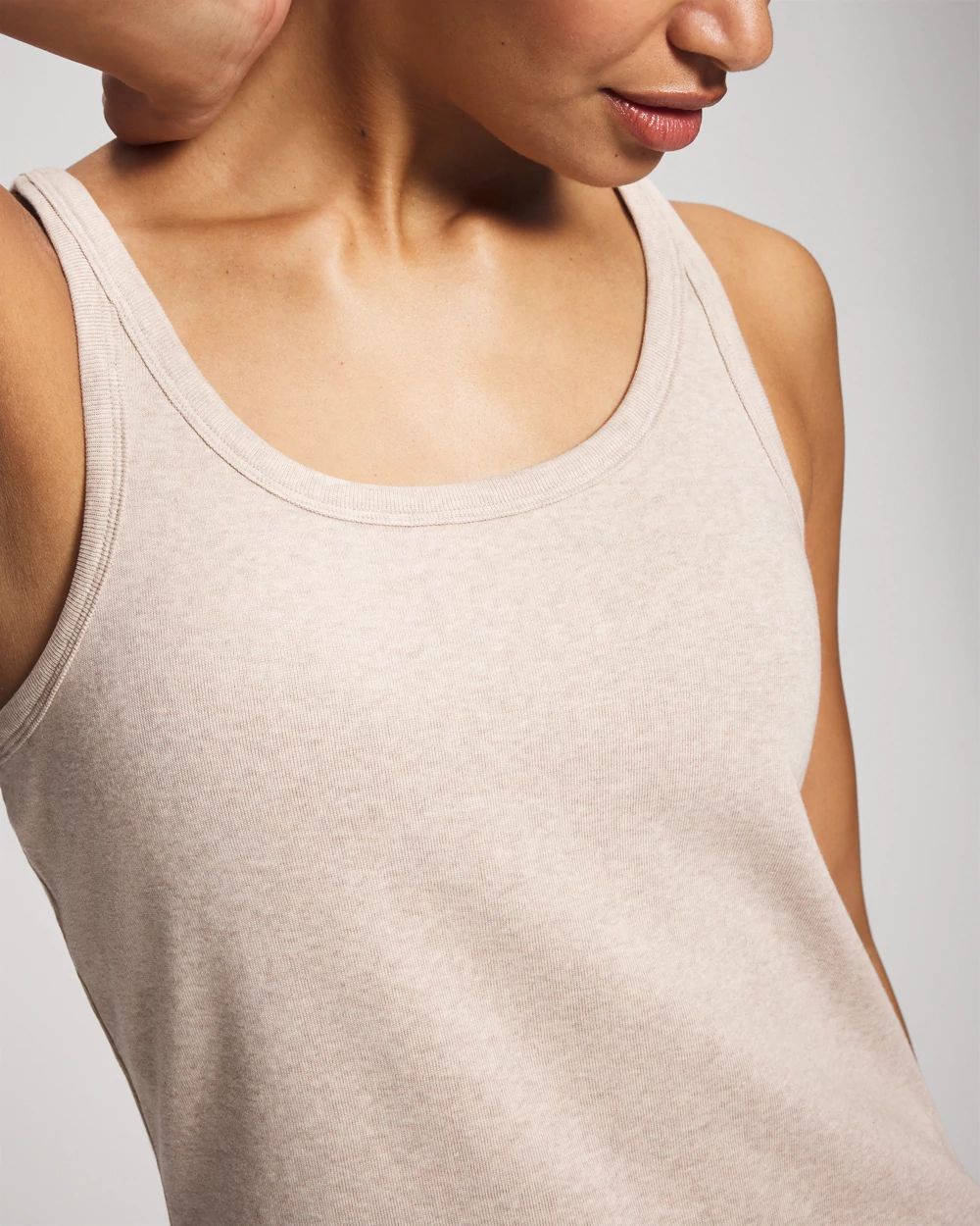 Slim Fit Pajama Tank click to view larger image.