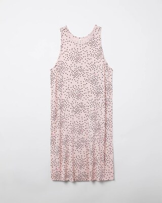 Mini Heart Print Tank Sleepshirt