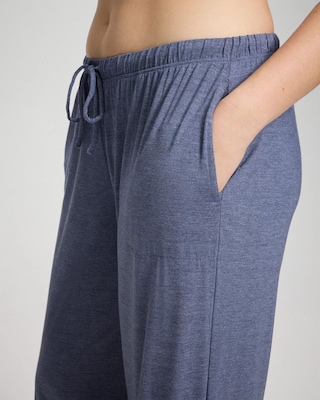 Solid Piped Pajama Pant click to view larger image.