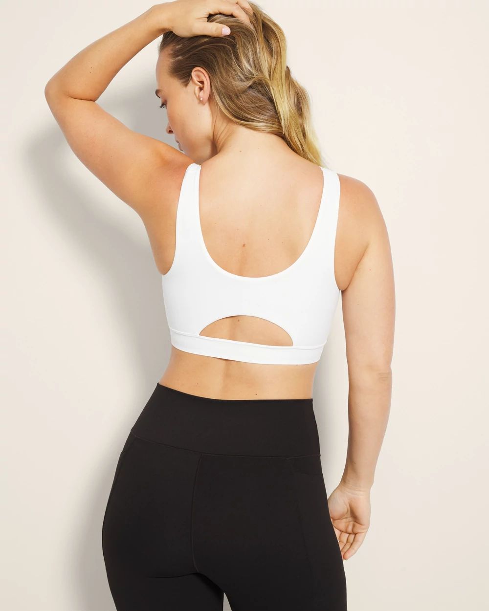 High-Neck Yoga Bra click to view larger image.