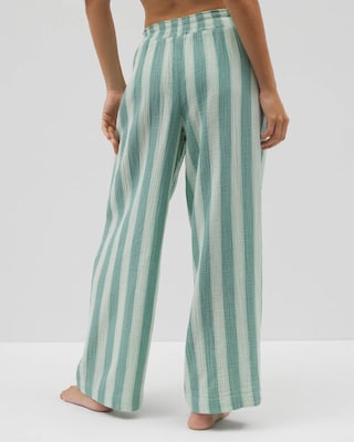 Cotton Gauze Pajama Pant click to view larger image.