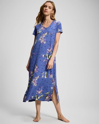 Short Sleeve Long Sleepshirt