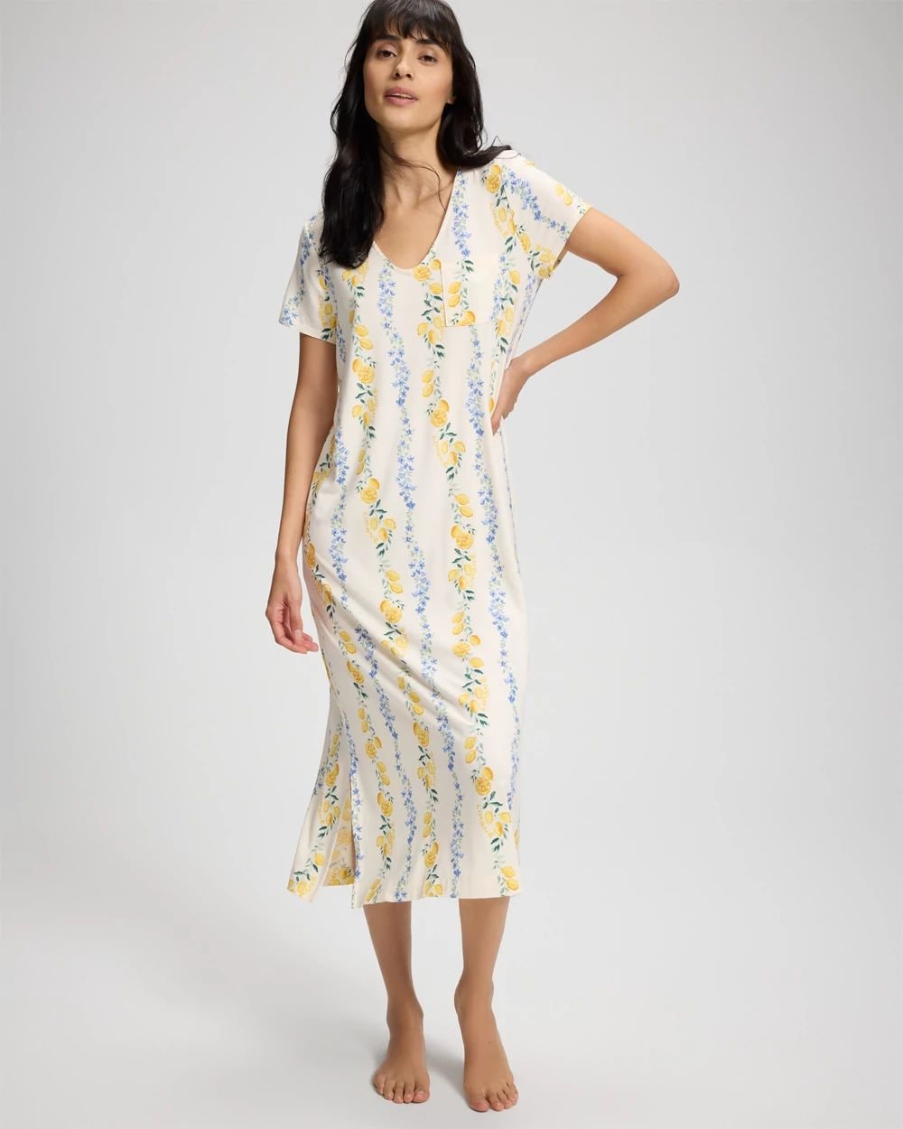Short Sleeve Long Sleepshirt