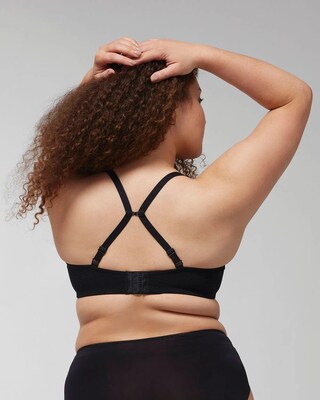 Soma Unlined Perfect Coverage Bra with Stretch Lace click to view larger image.