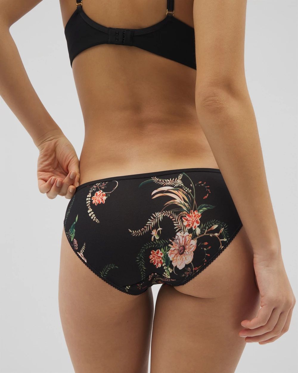 Bikini Panty with Enchanting Lace click to view larger image.