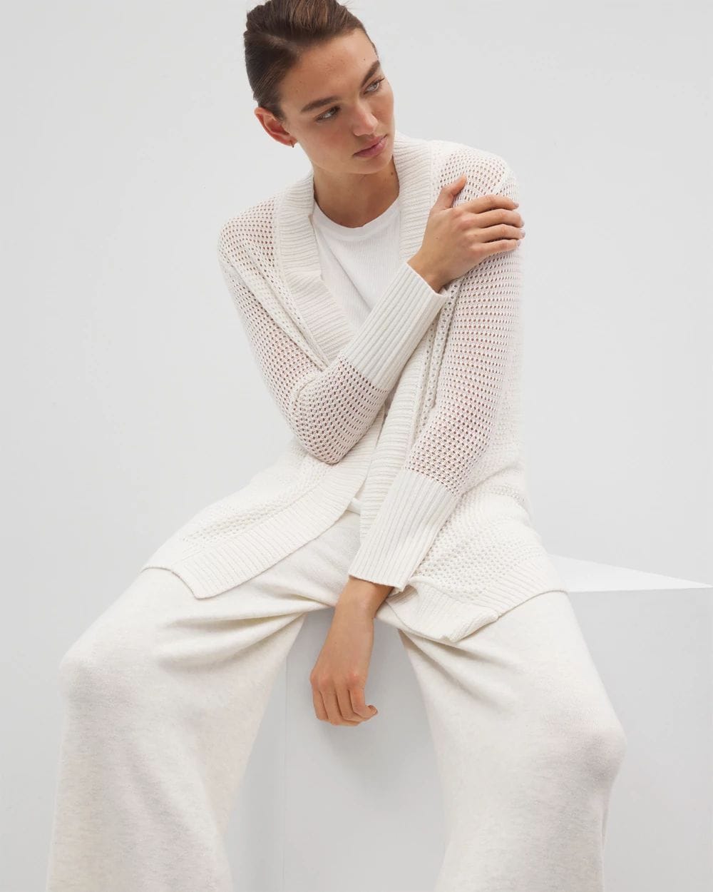 Open Stitch Cardigan