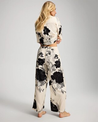 Side Slit Pajama Pants click to view larger image.