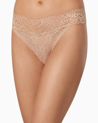 Allover Lace Thong