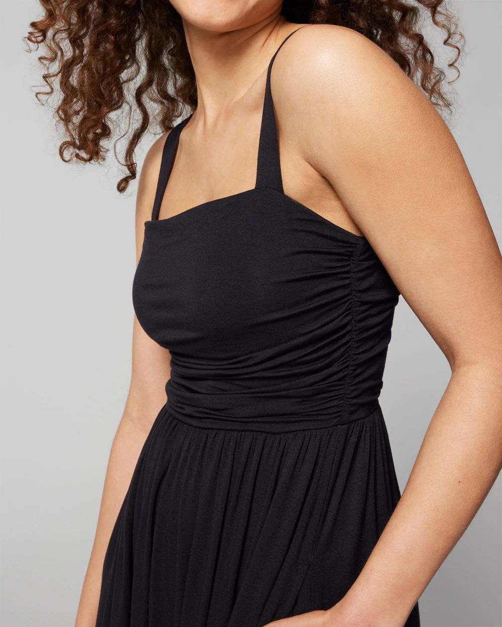 Rouched Short Bra Dress click to view larger image.