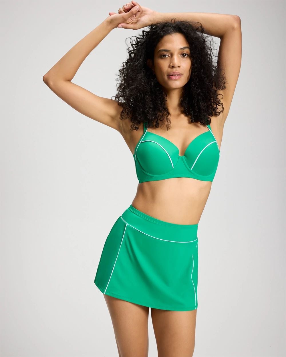 Bleu Rod Beattie Ahoy Captain Skort Swim Bottom