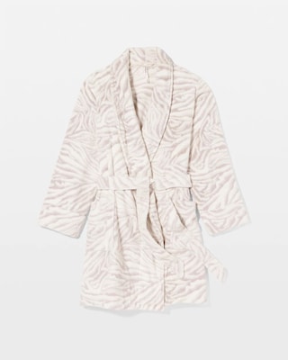 Plush Short Robe click to view larger image.