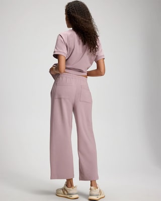 Essential Terry Crop Pants click to view larger image.