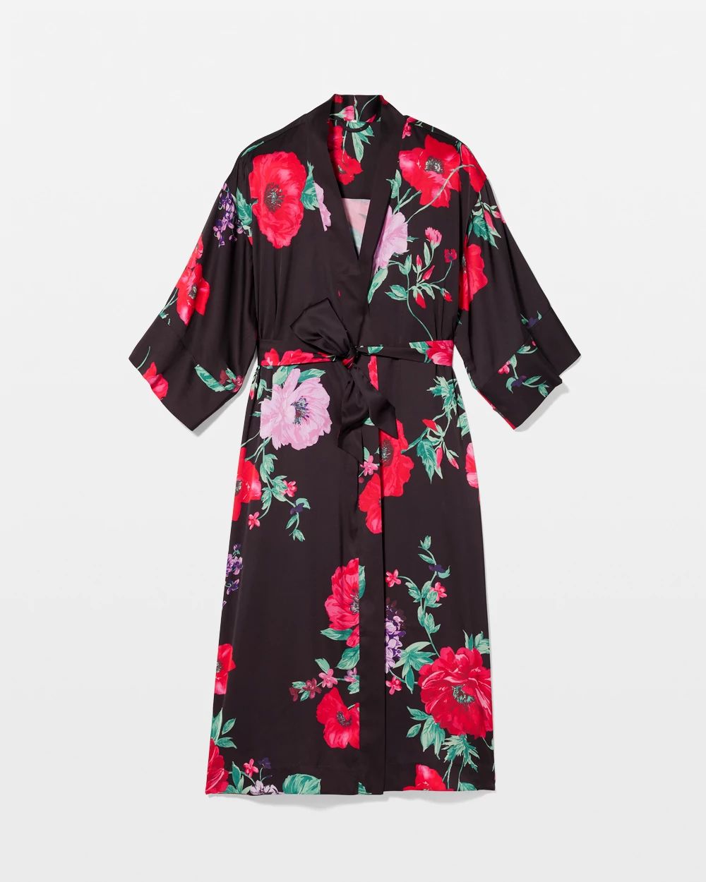 Satin Long Robe