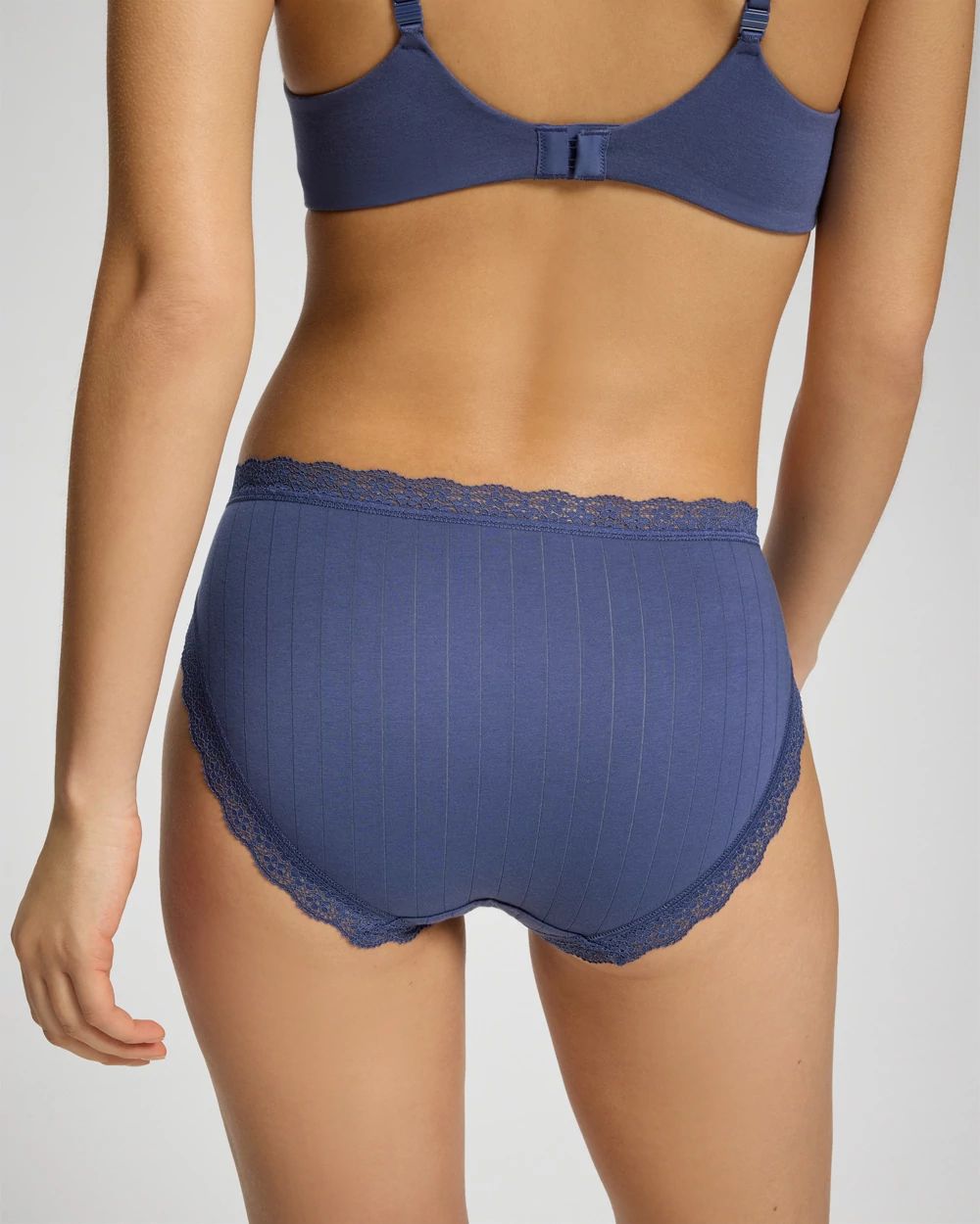 Cotton Rib High-Leg Panty