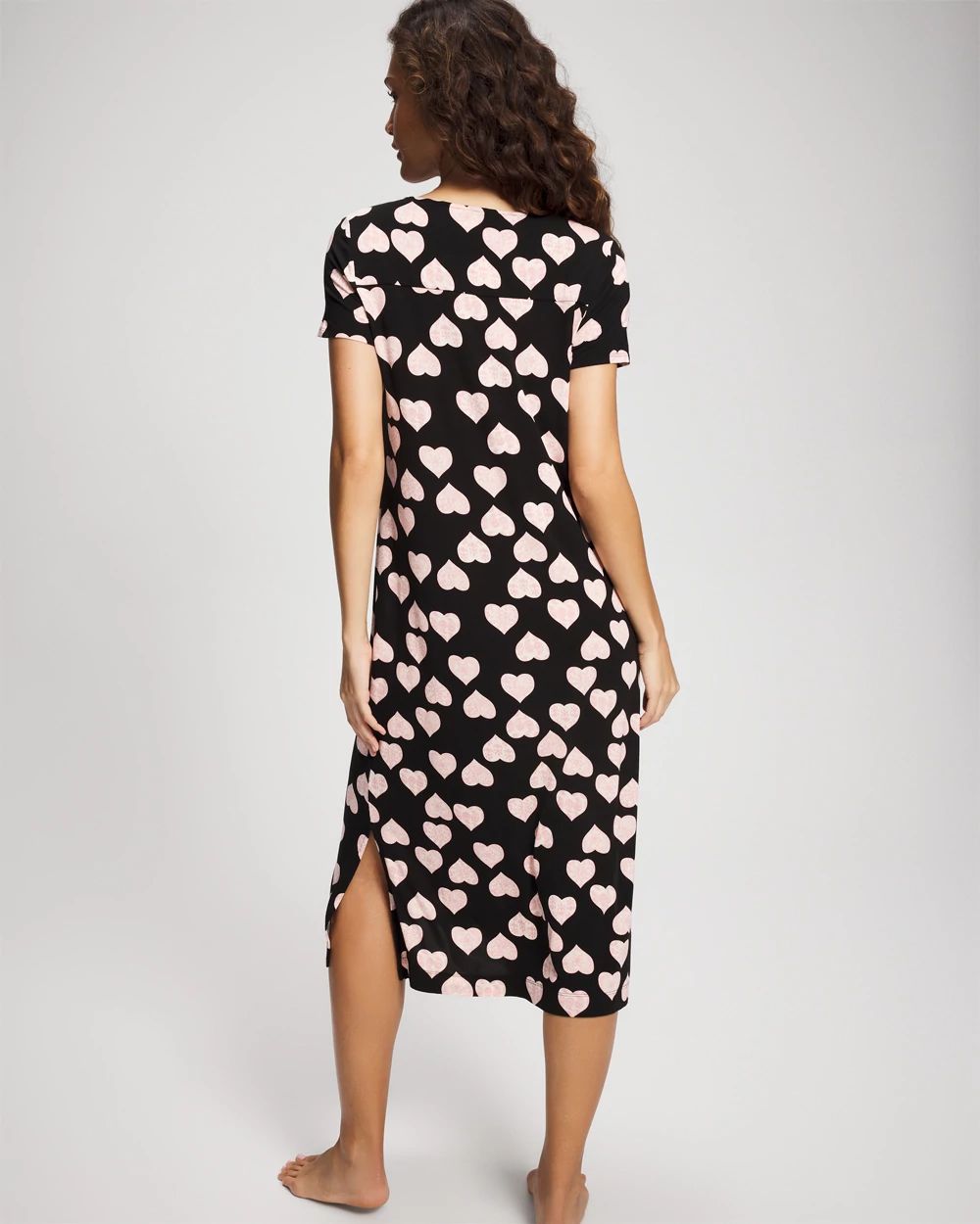 Cool Nights Short Sleeve Long Sleepshirt