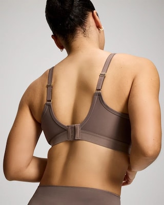Wireless Unlined Full Coverage Bra click to view larger image.