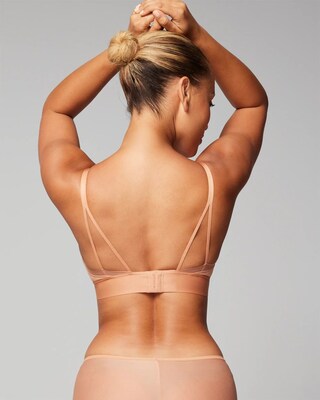 Triangle Bralette with Lace click to view larger image.