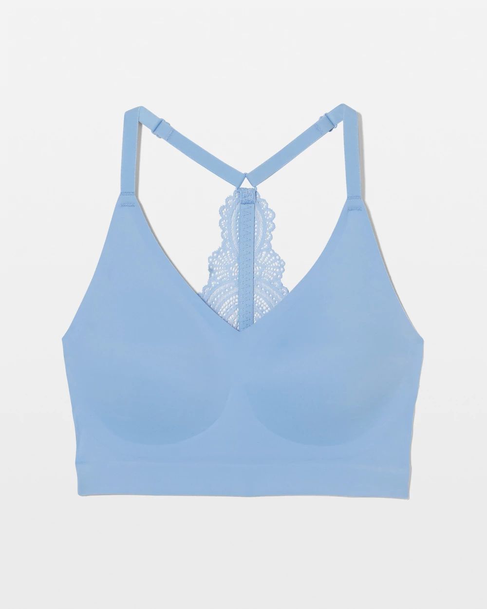 Enbliss Racerback Bralette with Lace Back