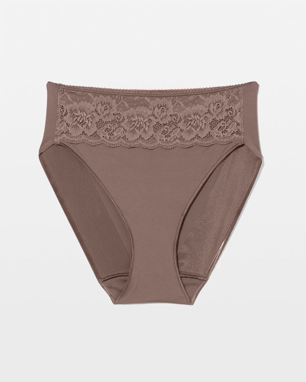 Vanishing Edge High-Leg Panty with Lace