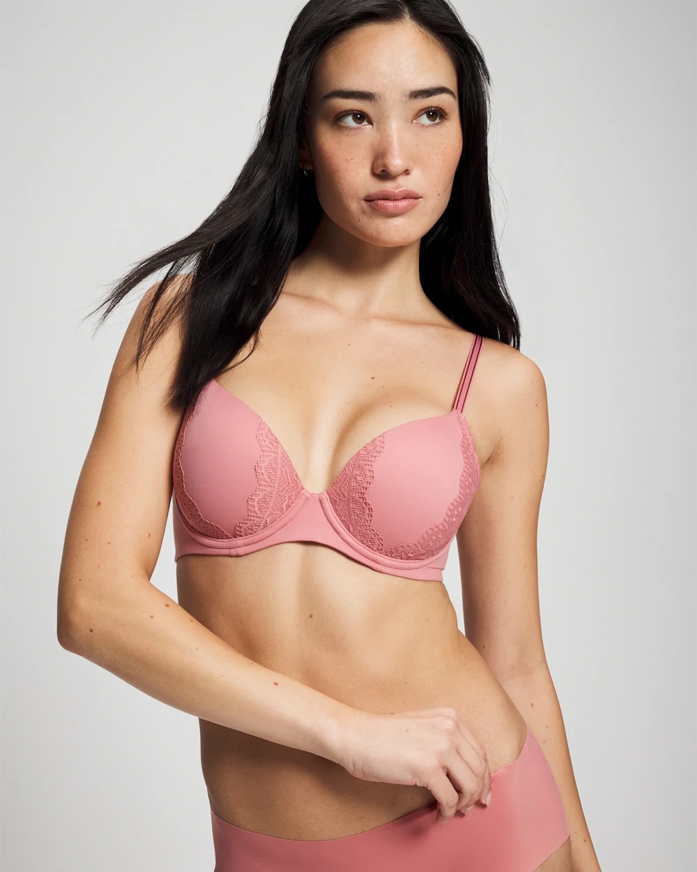 Enchanting Lace Trim Bra