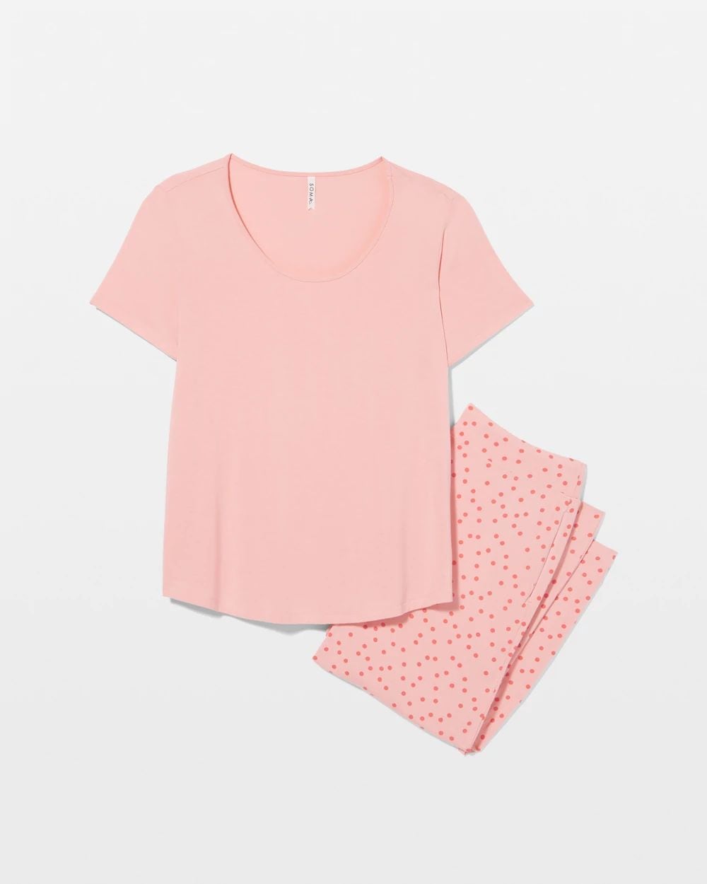 Cool Nights Packaged Short-Sleeve Pant Pajama Set