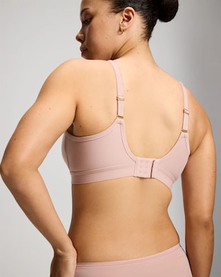 Wireless Unlined Full Coverage Bra click to view larger image.